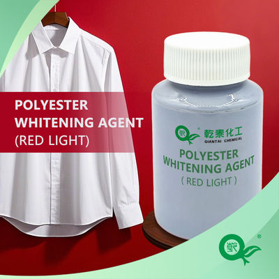 Red Light Polyester Whitening Agent, Polyester Fabric Textile Whitening Chemical Reagent Dispersion Liquid