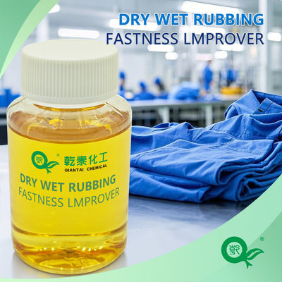Environmentally Friendly Dry Wet Friction Fastness Enhancer Is A Finishing Aid For Polyester Cotton Fibers To Enhance Color Fastness And Dry Wet Friction Grade