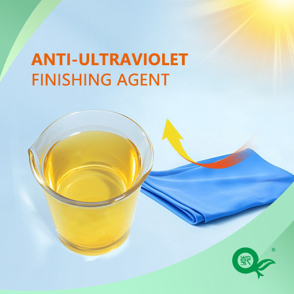 Anti UV Finishing Textile Agents For Wool Polyester Textile UV Resistant Treatment Agent