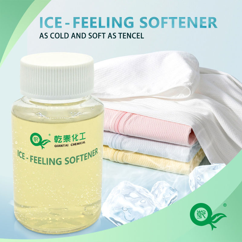 Continuous Updating Of The Performance Of Silicone Fabric Softener With Cooling Agent Which Can Be Mixed With Any Proportion Of Water