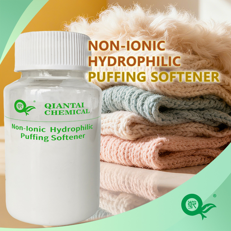 Silikonsuz Dokunuş Hissi Veren Tekstil Yardımcı Maddesi   Kabartma ve Yumuşatma Yardımcı Maddesi   İyonik Olmayan Hidrofilik Yumuşatıcı