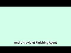 Niorganiczne środki do wykończenia wyrobów włókienniczych przeciw UV