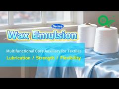 Смотреть: Демонстрация текстильной восковой эмульсии для прочности пряжи и мягкости ткани